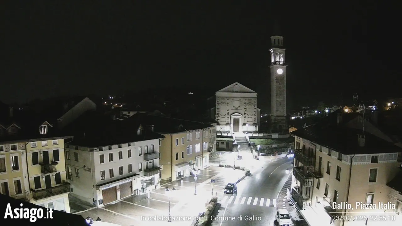 Webcam Gallio Piazza Centro