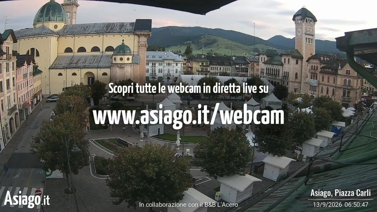 Webcam Asiago Centro Storico