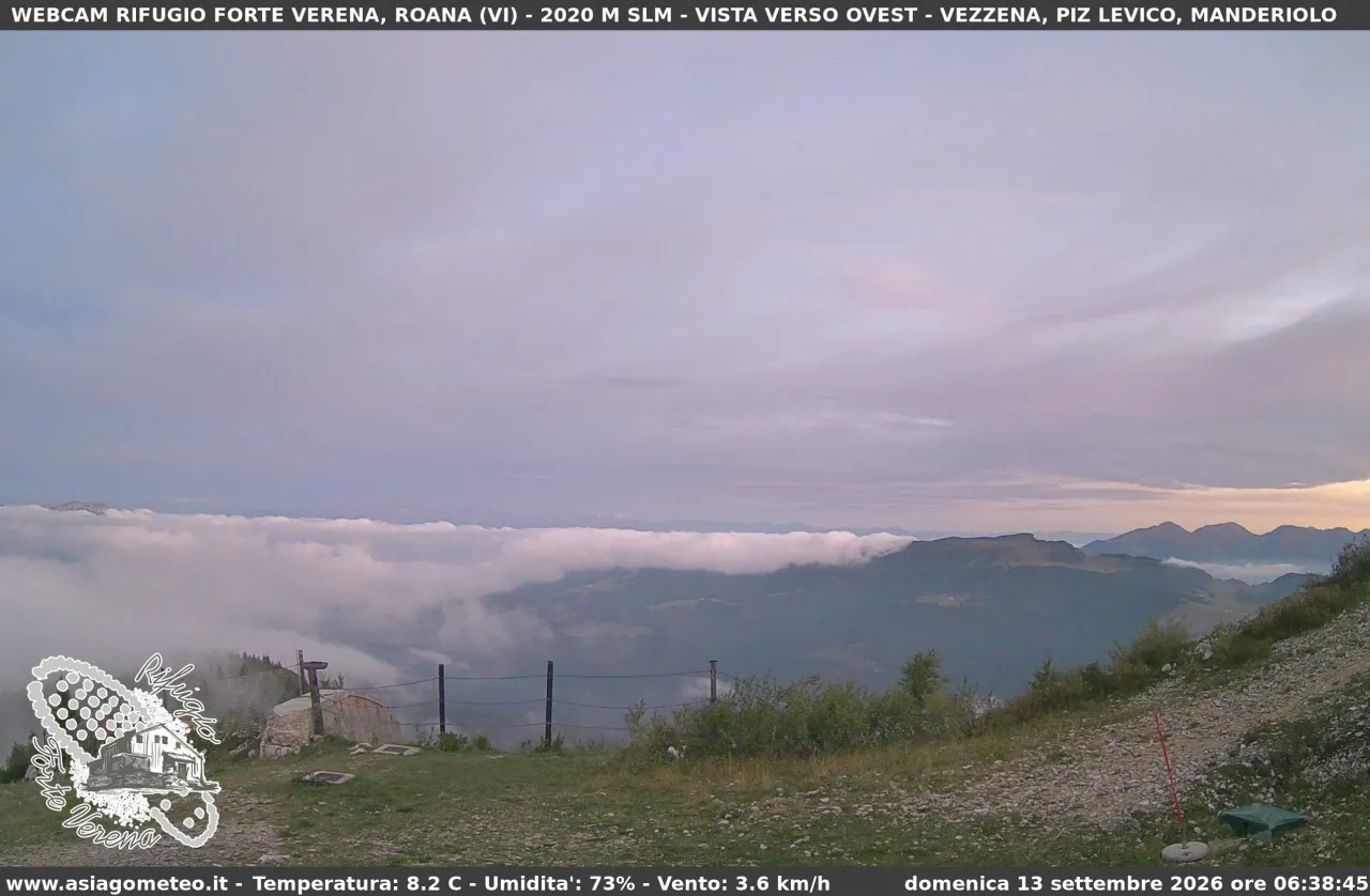 Webcam Monte Verena Asiago